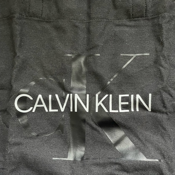 New Calvin Klein Canvas Tote - Picture 3 of 4